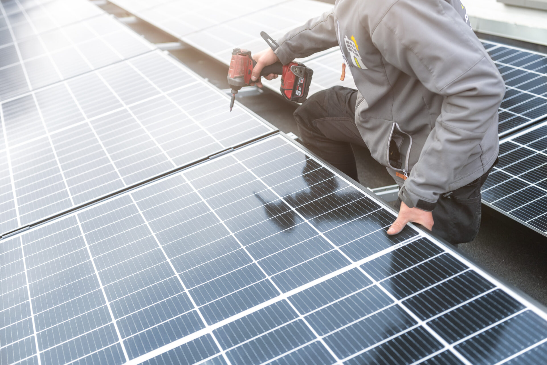 Installatie zonnepanelen